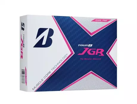 Мяч для гольфа BRIDGESTONE TOUR B JGR 2021 Модель 12 мячей Жемчужно-розовый