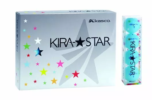 Мяч для гольфа Kasco KIRA STAR2 Kira Star 2N Aqua Darse