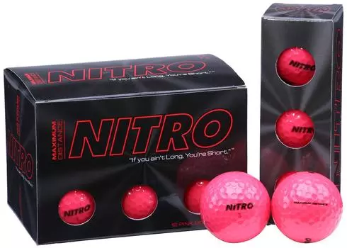 Мяч для гольфа Nitro для дальних дистанций