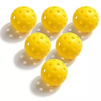 Мяч для гольфа Pickleball 26 Hole Hollow, официальный турнир по Pickleball, совместимый с тренировочными принадлежностями 3 жёлтый