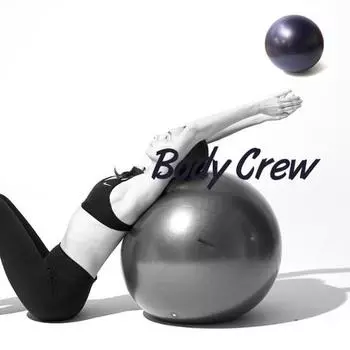 Мяч гимнастический Body Crew Anti-Burst 65 см (фиолетовый) Gym ball 65cm