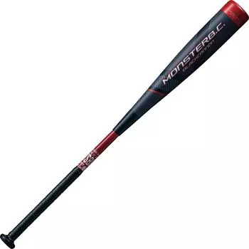 Мягкая бейсбольная бита ZETT FRP Monster Black Cannon 84 см 730 г средняя красная Сделано в Японии BCT31384 (6400) красный