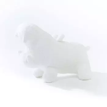 Мягкая игрушка Бегемот S (WHITE) 11 цветов органическое полотенце Imabari для младенцев и беременных, мягкая игрушка Бегемот, сделано в Японии