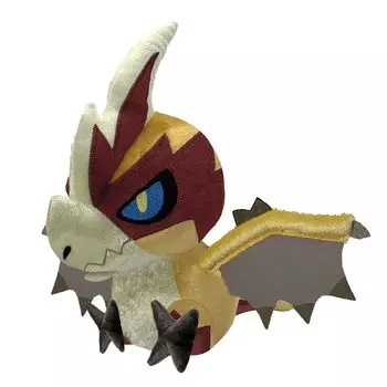 Мягкая игрушка Capcom Monster Hunter Rise Sunbreak, деформированная, Selregios, 200 мм, изготовлена из полиэстера, прибл.