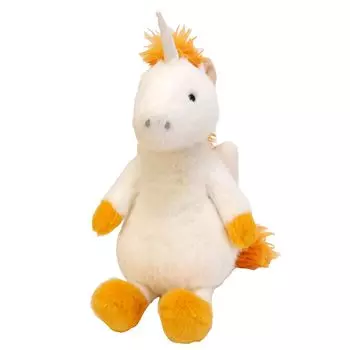 Мягкая игрушка единорог из меха Sun Arrow Belly K-9517 H26.5W16D21см