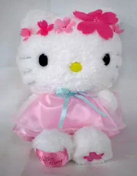 Мягкая игрушка Hello Kitty (весенний дизайн)