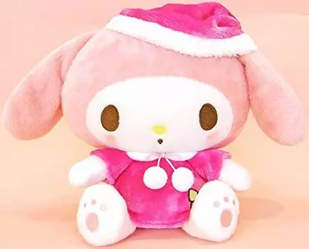 Мягкая игрушка My Melody Hokkori Pyjamas M