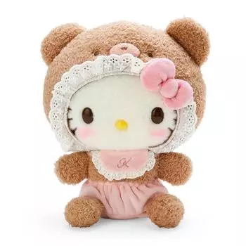 Мягкая игрушка Sanrio L Hello Kitty Hello Kitty 16 x 11 x 20 см Latekuma Baby Design Series Персонаж 618578 SANRIO