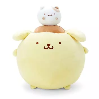 Мягкая игрушка Sanrio Pompompurin (круглый) 735191