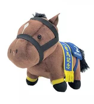 Мягкая игрушка Thoroughbred Collection 9 Размер 15см x 19см (Китасан Блэк)