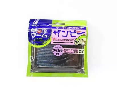 Мягкая пластиковая приманка Major Craft 2,5 дюйма Aji Do Worm ADW-ZB2.5 008 (0089)