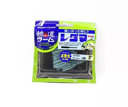 Мягкая пластиковая приманка Major Craft 2 дюйма Aji Do Worm ADW-RD2.0 001 (0317)