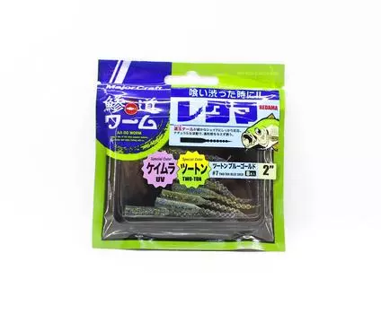 Мягкая пластиковая приманка Major Craft 2 дюйма Aji Do Worm ADW-RD2.0 007 (0379)