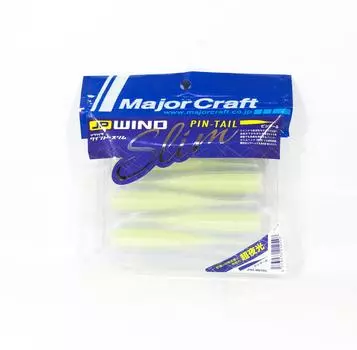 Мягкая пластиковая приманка Major Craft JP Wind Slim Pin Tail 105 мм (2548)