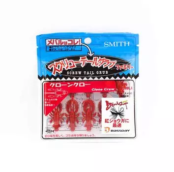 Мягкая приманка Bassday Clone Craw 1,5 дюйма, 10 шт. в упаковке 01 (7538)