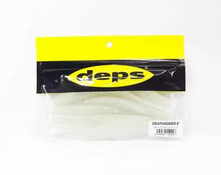 Мягкая приманка Deps Death Adder 6 дюймов, 6 шт. в упаковке 09 (0093)