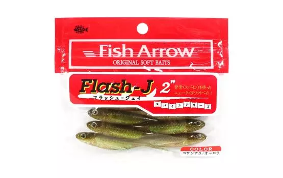 Мягкая приманка Fish Arrow Flash J 2 дюйма, 8 шт. в упаковке #26 (4032)
