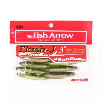 Мягкая приманка Fish Arrow Flash J 3 дюйма, 7 шт. в упаковке #26 (4063)