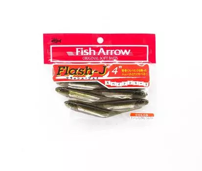 Мягкая приманка Fish Arrow Flash J 4 дюйма, 6 шт. в упаковке #01 (9377)