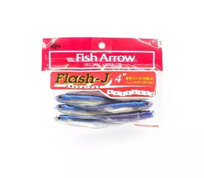 Мягкая приманка Fish Arrow Flash J 4 дюйма, 6 шт. в упаковке #04 (9407)