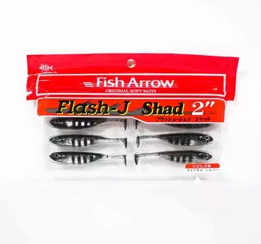 Мягкая приманка Fish Arrow Flash J Shad 2 дюйма, 8 шт. в упаковке #23 (2595)