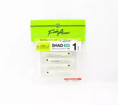 Мягкая приманка Fish Arrow Flash J Shad SW 1 дюйм, 5 шт. в упаковке 109 (8536)