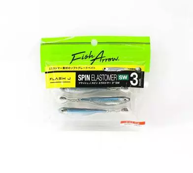 Мягкая приманка Fish Arrow Flash J Spin SW 3 дюйма 3 шт. в упаковке 101 (8970)