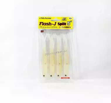 Мягкая приманка Fish Arrow Flash J Split, 5 дюймов, 4 шт. в упаковке 29 (3371)