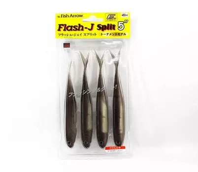 Мягкая приманка Fish Arrow Flash J Split, 5 дюймов, 4 шт. в упаковке № 07 (3357)