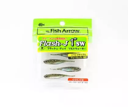 Мягкая приманка Fish Arrow Flash J SW 1 дюйм, 5 шт. в упаковке #127 (0226)
