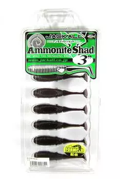 Мягкая приманка Jackall Ammonite Shad 3 дюйма Vibe Tail Cola (3821)