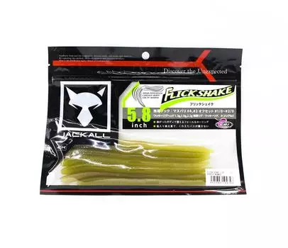 Мягкая приманка Jackall Flick Shake 5,8 дюйма, фиолетовый Winnie (4746)
