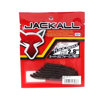 Мягкая приманка Jackall Flick Shake Worm 2,8 дюйма Cola (5367)