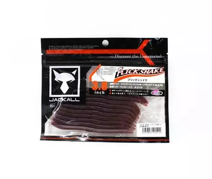 Мягкая приманка Jackall Flick Shake Worm 3,8 дюйма 2 тона Dobamimizu (5514)