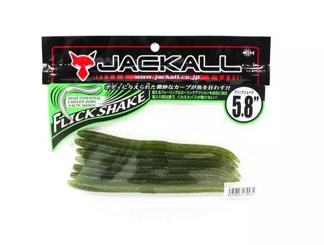Мягкая приманка Jackall Flick Shake Worm 5,8 дюйма Moebi Melon (9231)