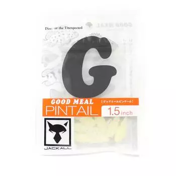 Мягкая приманка Jackall Good Meal Pintail 1,5 дюйма Goodmeal Glow (4877)