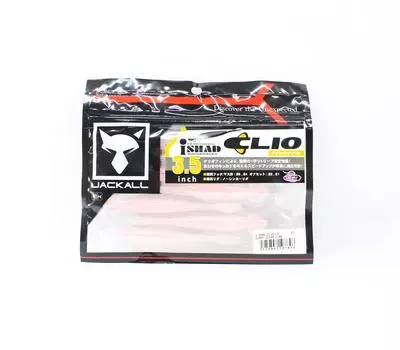 Мягкая приманка Jackall I Shad Clio 3,5 дюйма, прозрачный розовый (7846)