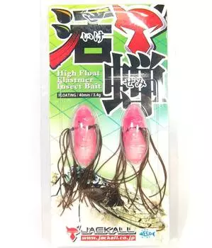 Мягкая приманка Jackall Ikezemi Elastomer 40 мм Cicada Killer Pink (5012)