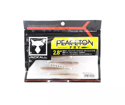 Мягкая приманка Jackall Peaceton Fry 2,8 дюйма Maruhata Clear Wakasagi (8028)