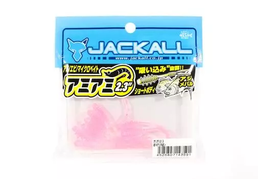 Мягкая приманка Jackall SW Light Game Amamiami 2,3 дюйма Okiami Neon (3591)