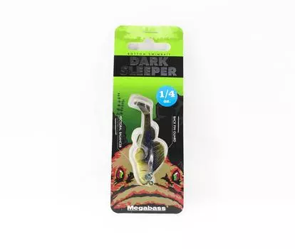 Мягкая приманка Megabass Dark Sleeper 2,4 дюйма, 1/4 унции Муцугору (2482)