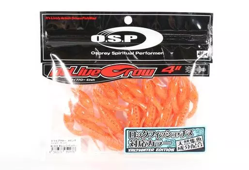 Мягкая приманка OSP Dolive Craw 4 дюйма, соль W-019 (0978)