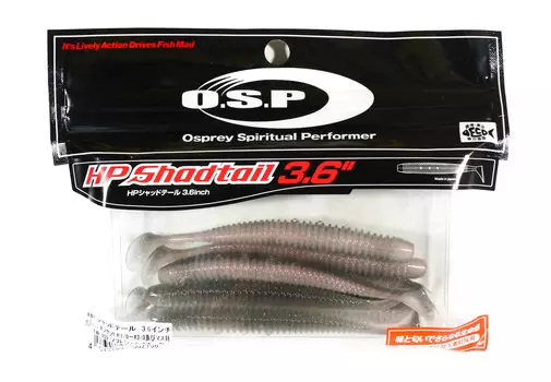 Мягкая приманка OSP HP Shad Tail 3,6 дюйма TW-102 (2758)