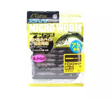 Мягкая приманка Owner MW-05 Dorome Shad, 8 шт., 2,5 дюйма 10 (1298)