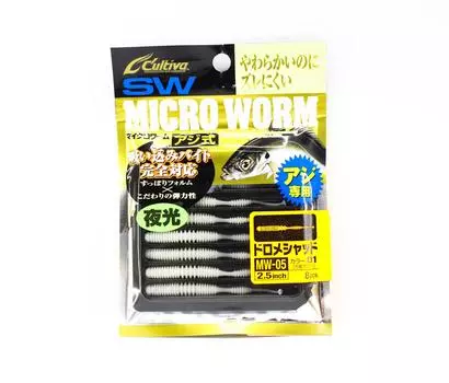 Мягкая приманка Owner MW-05 Dorome Shad, 8 шт., 2,5 дюйма 01 (1267)