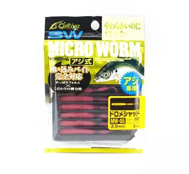 Мягкая приманка Owner MW-05 Dorome Shad, 8 шт., 2,5 дюйма 02 (1274)