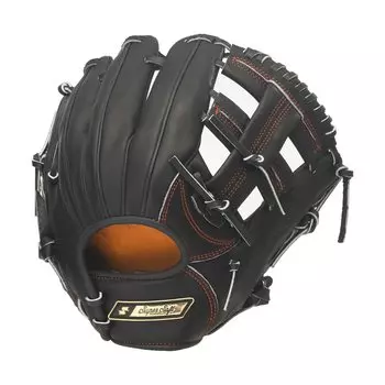 Мягкие бейсбольные перчатки SSK Junior Super Soft SSJ21222 черные для броска правой руки, универсальные