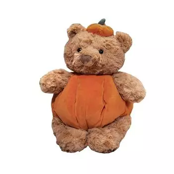 Мягкие игрушки в виде медведя, 11,8-дюймовые мягкие игрушки для малышей в виде маленького медведя, симпатичная мягкая игрушка на Хэллоуин со съемным костюмом, подарок на рождение ребенка One Size