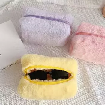 Мягкие косметички для женщин, мягкая дорожная косметичка, органайзер, кейс для юных леди и девушек, кейс для косметики, необходимые принадлежности, клатч верблюд