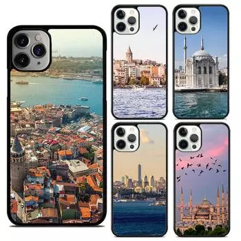 Мягкий чехол для телефона Istanbul Coque для iPhone 14 XR X XS Max 5S 6S 7 8 Plus SE 2020 11 12 13 Pro Max, мини-чехол для телефона iPhone 6plus